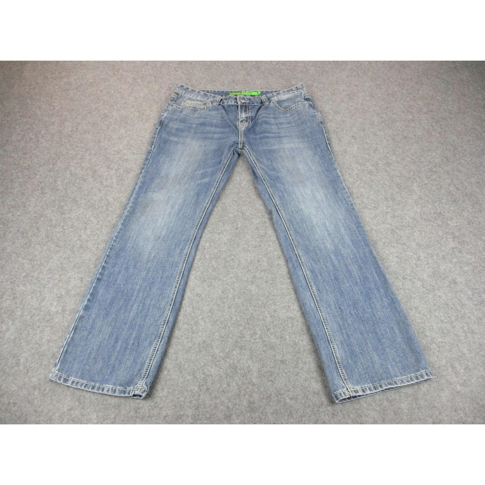 Rock & Roll Cowboy Jeans Mens 40x34 Blue Pistol Straight Regular Light Denim USA